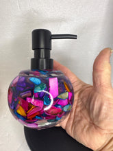 Resin soap or lotion dispenser in unique designs