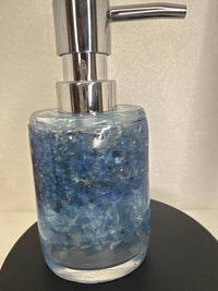 Resin soap or lotion dispenser in unique designs