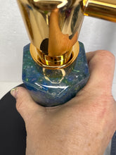 Resin soap or lotion dispenser in unique designs