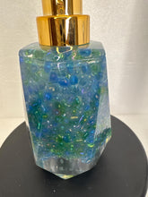 Resin soap or lotion dispenser in unique designs