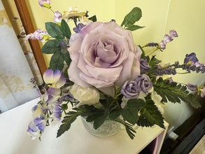 Unique Soup Cup Flower Arrangement With Signature Bling
