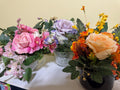 Unique Soup Cup Flower Arrangement With Signature Bling