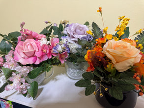Unique Soup Cup Flower Arrangement With Signature Bling