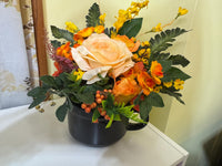 Unique Soup Cup Flower Arrangement With Signature Bling